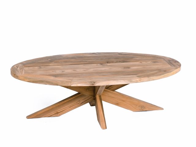 Tuin Salontafel Negara Ellips Teak