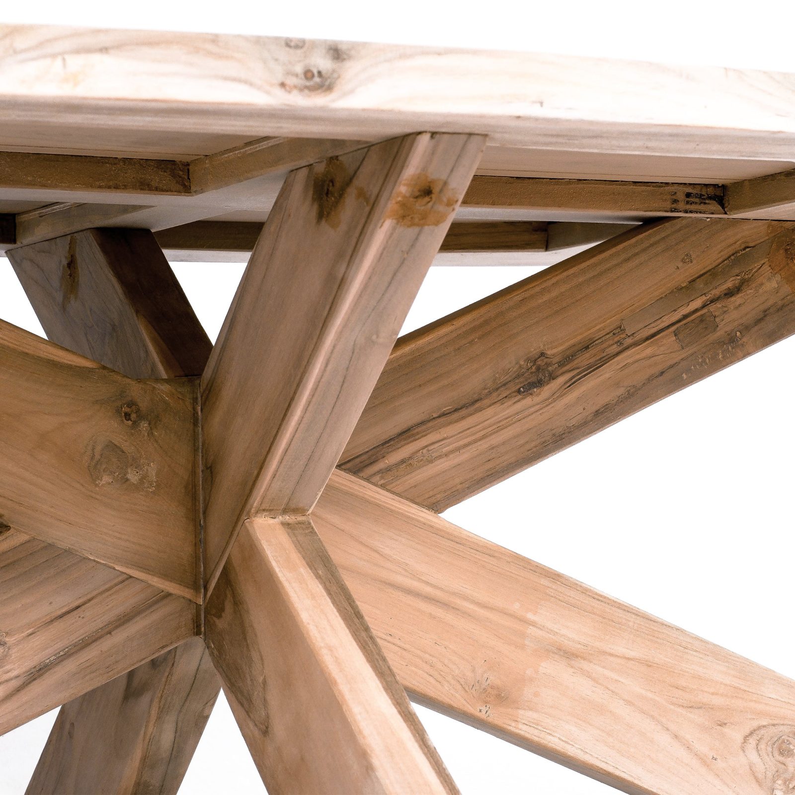 Tuin Salontafel Negara Ellips Teak - Afbeelding 3
