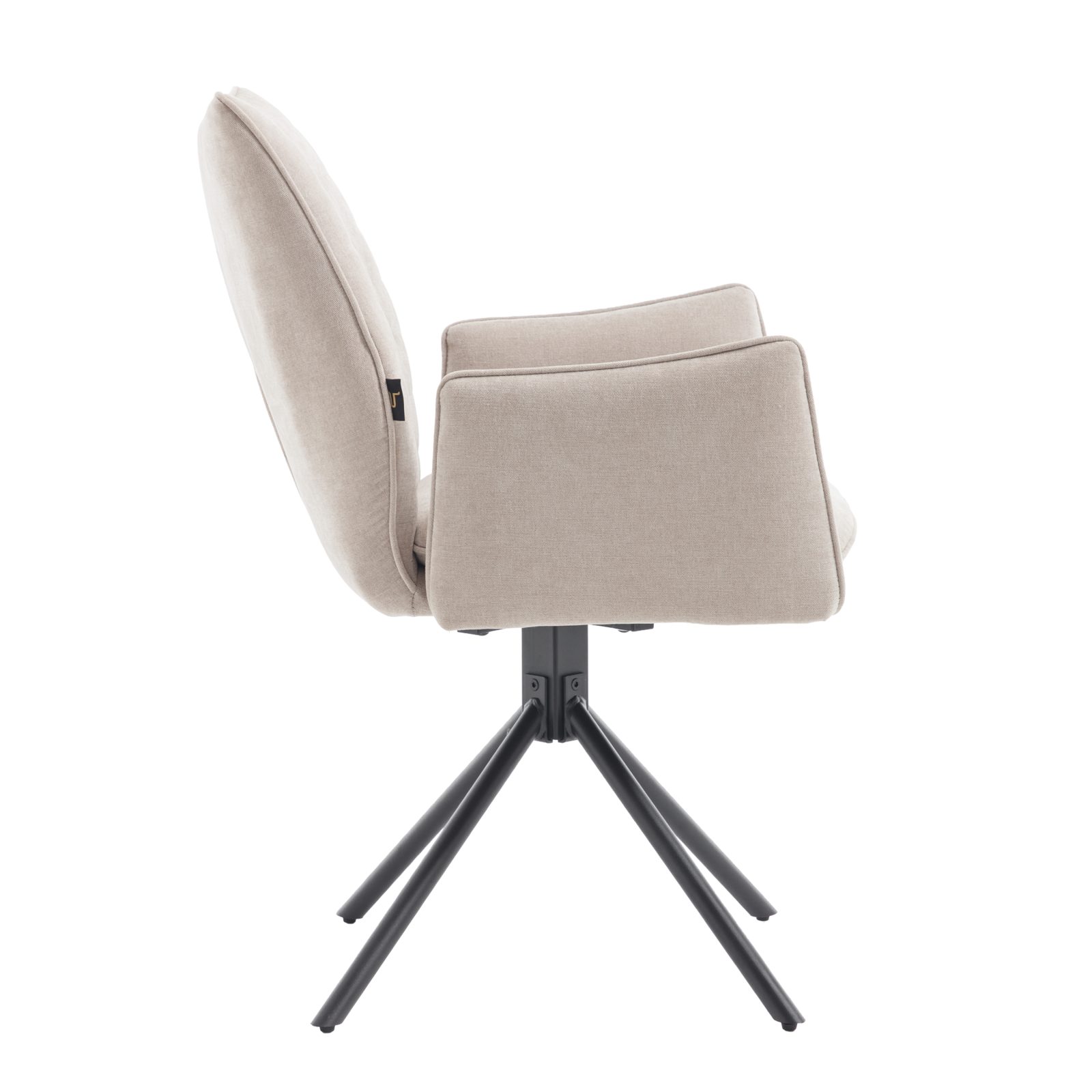 Eetkamerstoel Tim Maloy 31 Beige - Afbeelding 3