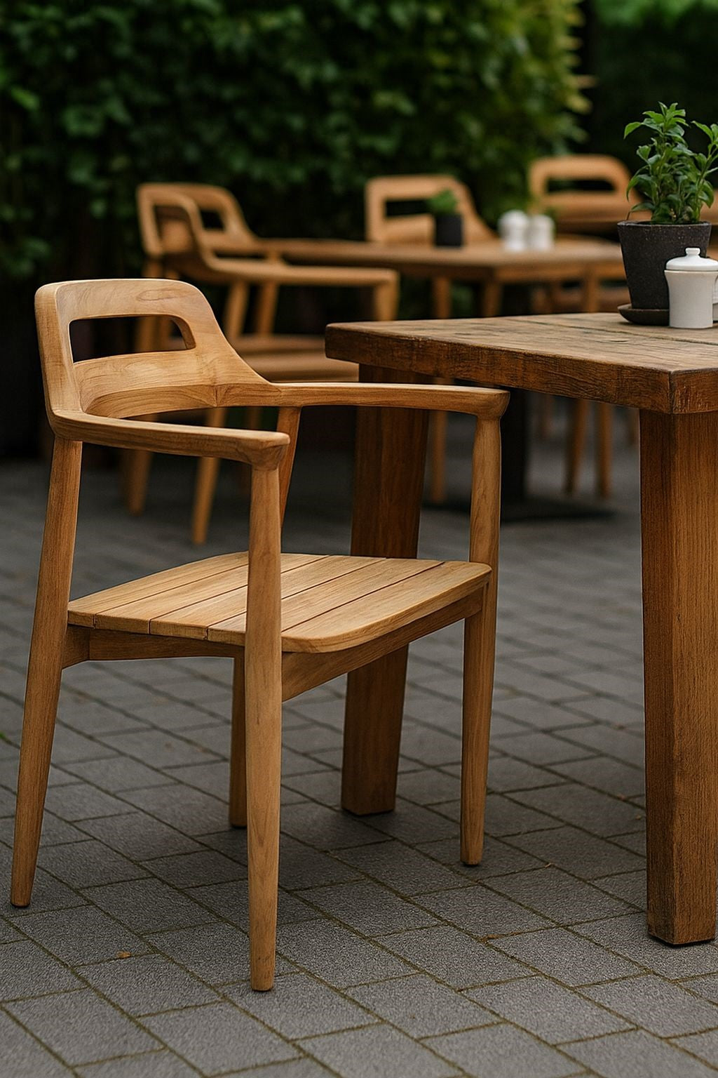 Tuinstoel Philipe Teak - Afbeelding 2